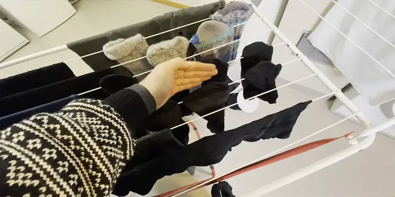 Air Dry Wool Socks in Washing Machine